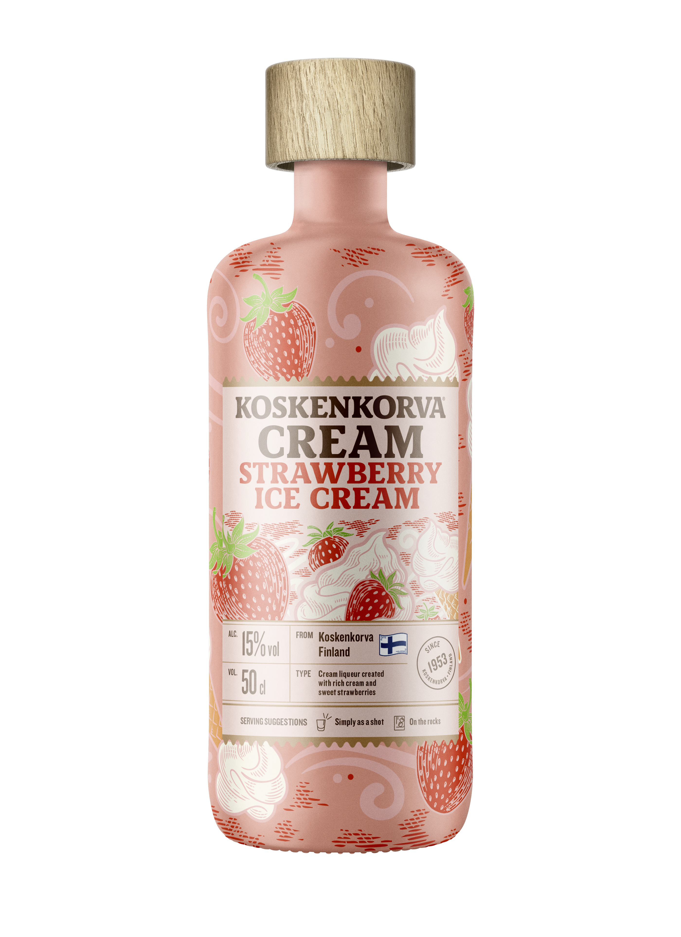 STRAWBERRY ICE CREAM