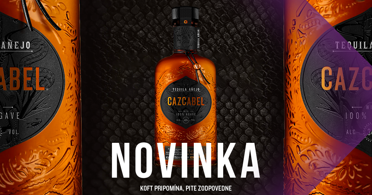 Tequila CAZCABEL ANEJO ako novinka v portfóliu Koftu!