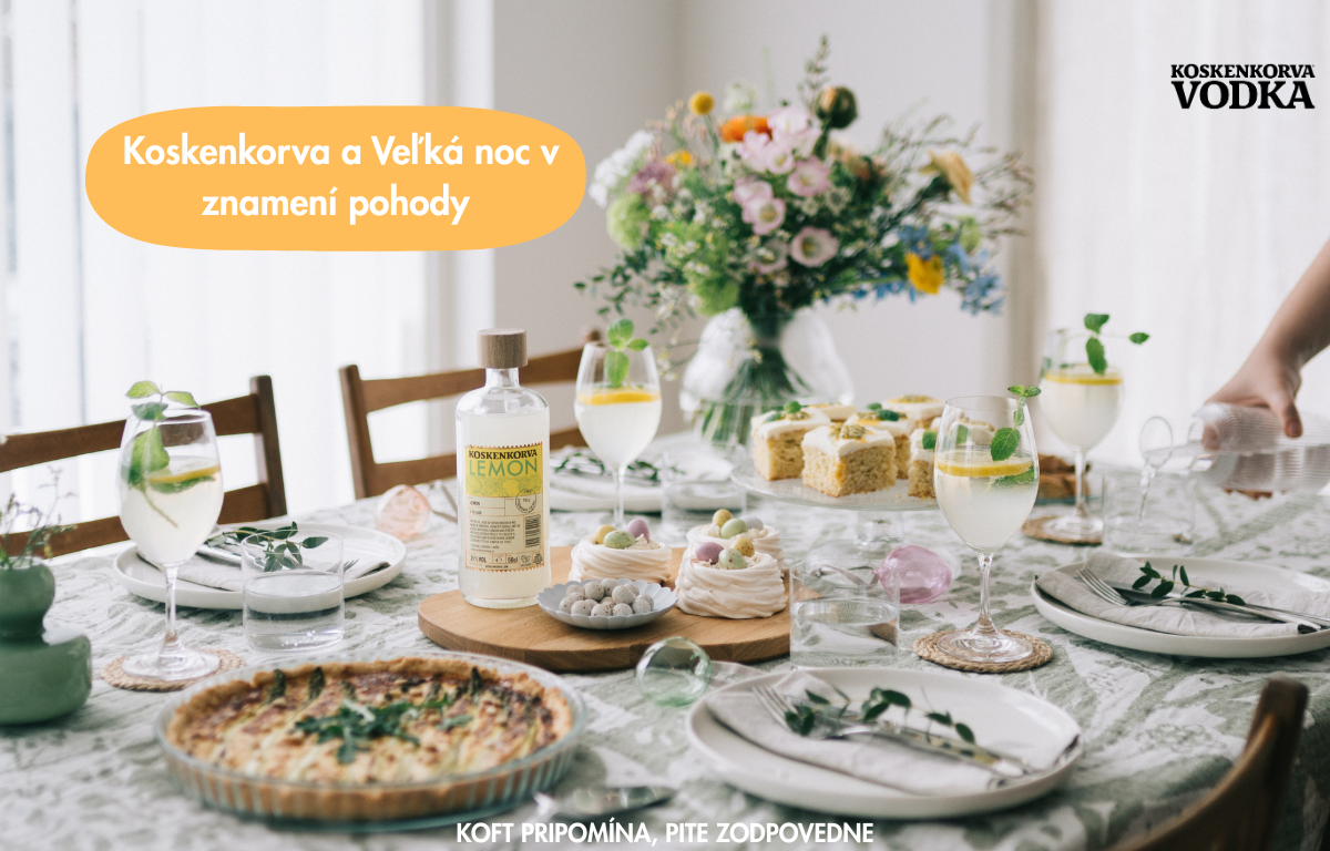 Veľká noc trochu inak: tradície, pohoda a Koskenkorva drinky