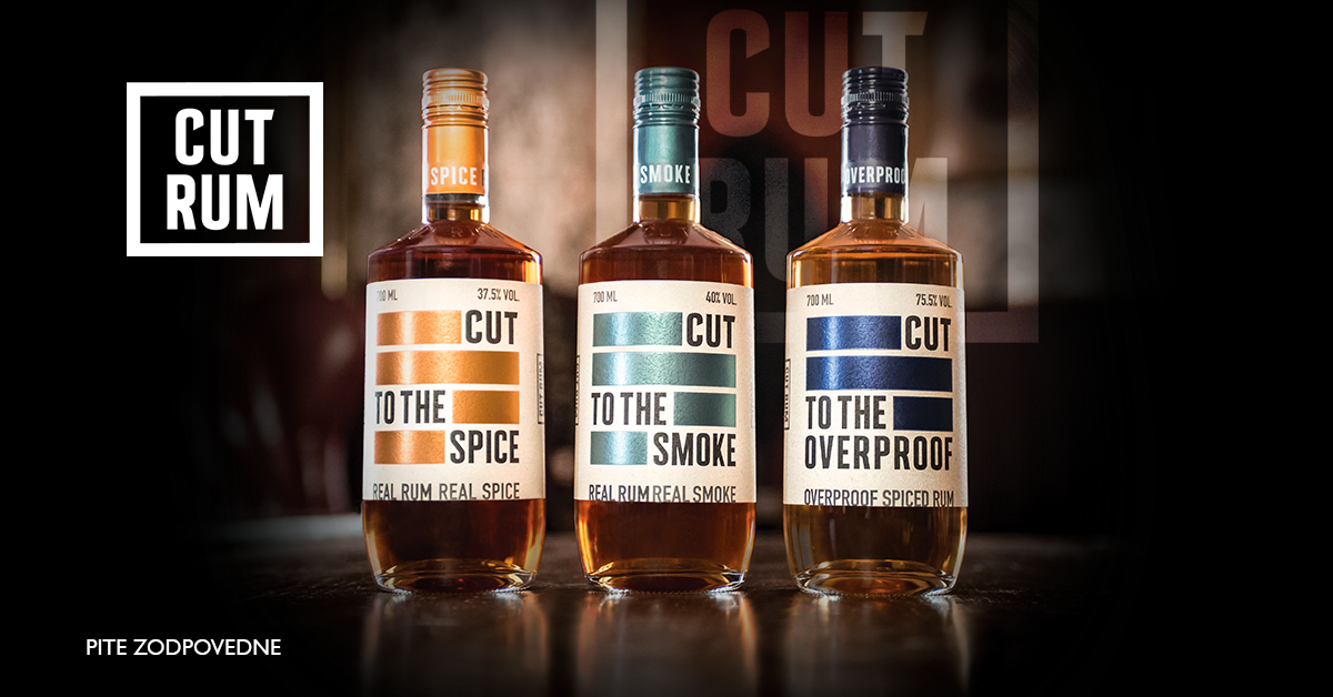 CUT RUM: Značka výnimočných zadymených rumov