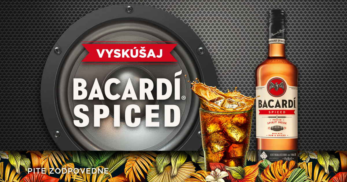 BACARDÍ Spiced: Korenistý člen rodiny netopiera