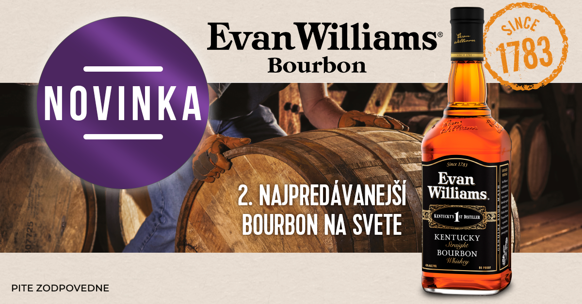 EVAN WILLIAMS: Výnimočný bourbon súčasťou KOFT-u