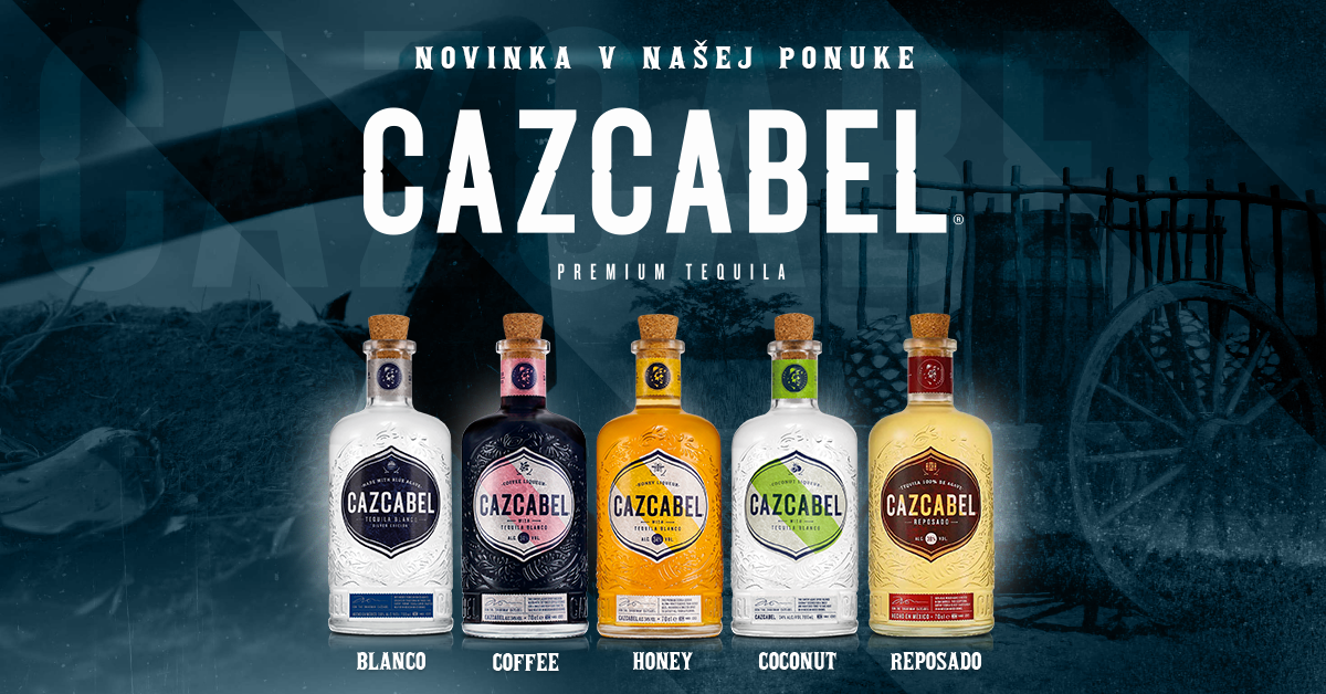 Tequila CAZCABEL: Nové tequilové špeciality v KOFT-e
